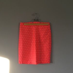Neon Pink Pencil Skirt